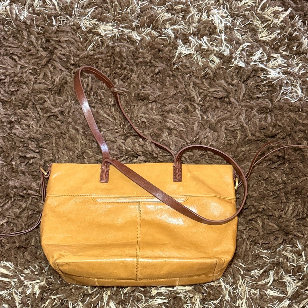 HOBO Tan Leather Shoulder Bag